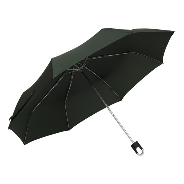 Parasol mini TWIST, kolor ciemnozielony