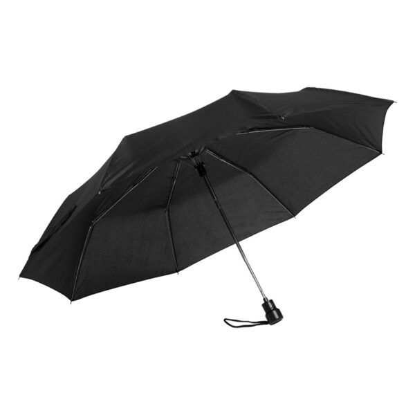Automatyczny parasol kieszonkowy PRIMA, kolor czarny - obrazek 1