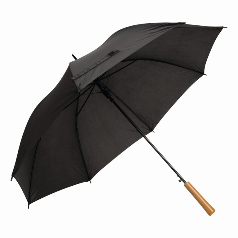 Automatyczny parasol LIMBO, kolor czarny - obrazek 1