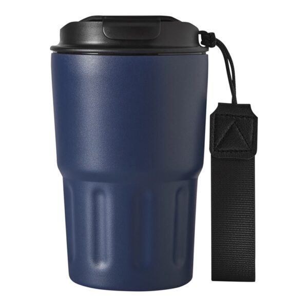 Kubek termiczny TRAVEL MUG, kolor granatowy - obrazek 2