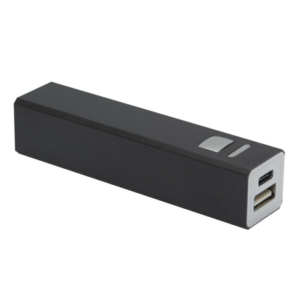 Powerbank ENDURANCE RECYCLED, kolor czarny