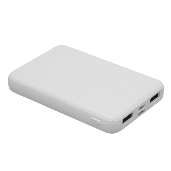Powerbank POCKET ENERGY, kolor biały