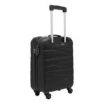 Walizka podróżna na kółkach PADUA, kolor czarny - obrazek 3