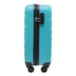 Walizka podróżna na kółkach PADUA, kolor turkusowy - obrazek 4