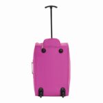 Walizka na kółkach VIENNA , kolor różowy - obrazek 3