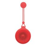 Głośnik Bluetooth SHOWER POWER, kolor czerwony