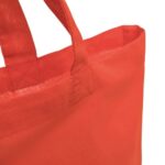 Torba bawełniana PURE, kolor czerwony - obrazek 2