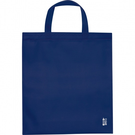 Torba Abia, non-woven z krótkimi uszami, kolor granatowy
