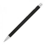 Długopis metalowy soft touch Gregorio, kolor czarny - obrazek 2