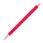 Długopis metalowy soft touch Gregorio, kolor czerwony - obrazek 2