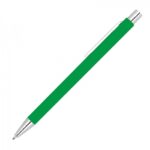 Długopis metalowy soft touch Gregorio, kolor zielony - obrazek 2