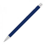 Długopis metalowy soft touch Gregorio, kolor granatowy - obrazek 2