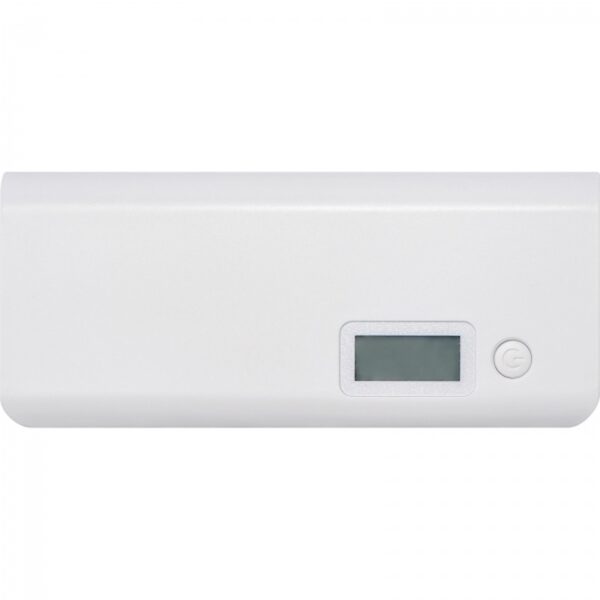 Power bank 10000 mAh, kolor biały - obrazek 2