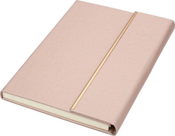 Zestaw notes A5 w linie i długopis CrisMa, kolor miedziany