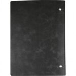 Kołonotatnik A5 Olav, kolor czarny - obrazek 4
