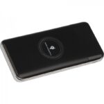 Power bank 8000 mAh indukcyjny, kolor czarny