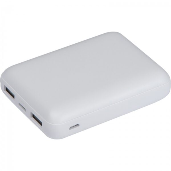 Power bank 10000 mAh, kolor biały