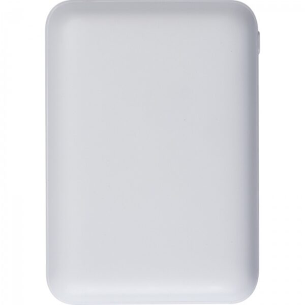 Power bank 10000 mAh, kolor biały - obrazek 3
