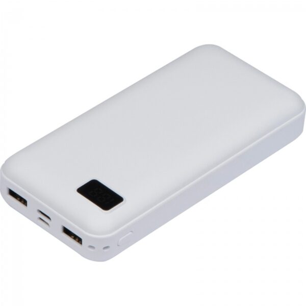 Power bank 20000 mAh, kolor biały