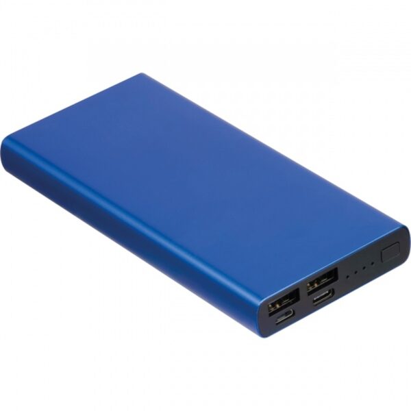 Power bank 10 000 mAh, kolor niebieski