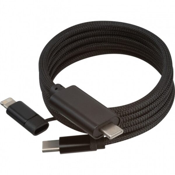 Magnetyczny kabel do ładowania, kolor czarny