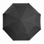 Automatyczny wiatroodporny składany parasol ORIANA, kolor czarny - obrazek 2
