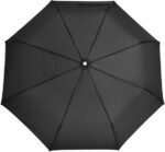 Automatyczny wiatroodporny parasol STREETLIFE, kolor czarny/biały - obrazek 2