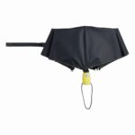 Automatyczny wiatroodporny parasol STREETLIFE, kolor czarny/żółty - obrazek 4