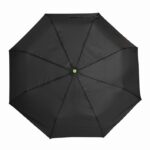 Automatyczny wiatroodporny parasol STREETLIFE, kolor czarny/jasnozielony - obrazek 2