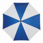 Automatyczny parasol DISCO, kolor niebieski/biały - obrazek 2