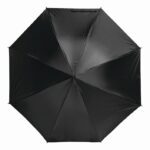 Parasol automatyczny DOUBLY, kolor czarny/zielony - obrazek 2
