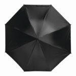 Parasol automatyczny DOUBLY, kolor czarny/czerwony - obrazek 2