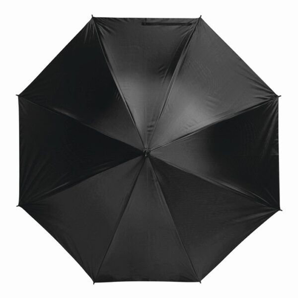 Parasol automatyczny DOUBLY, kolor czarny/żółty - obrazek 2
