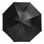 Parasol automatyczny DOUBLY, kolor czarny/szary - obrazek 2