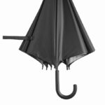 Parasol automatyczny DOUBLY, kolor czarny/szary - obrazek 4