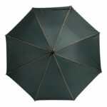 Automatyczny parasol WALTZ, kolor ciemnozielony/beżowy - obrazek 2