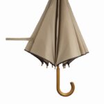 Automatyczny parasol WALTZ, kolor beżowy/brązowy - obrazek 4