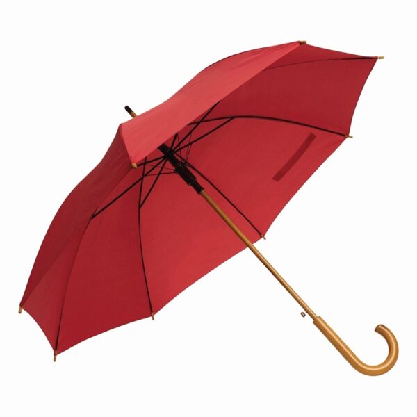 Automatyczny parasol TANGO, kolor czerwony