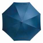 Lekki parasol JOKER, kolor granatowo/srebrny - obrazek 2