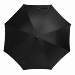 Lekki parasol JOKER, kolor czarny/srebrny - obrazek 2