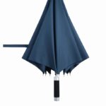 Automatyczny parasol z aluminiową laską RUMBA, kolor granatowy - obrazek 4