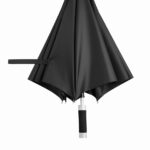 Automatyczny parasol z aluminiową laską RUMBA, kolor czarny - obrazek 4
