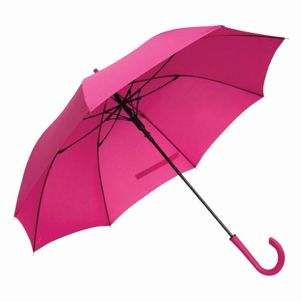 Parasol automatyczny LAMBARDA, kolor ciemnoróżowy