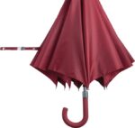 Automatyczny parasol JUBILEE, kolor ciemnoczerwony - obrazek 4