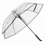 Automatyczny parasol VIP Ø103 cm, kolor czarny-transparentny