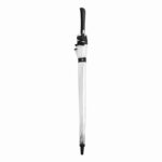 Automatyczny parasol VIP Ø103 cm, kolor czarny-transparentny - obrazek 3