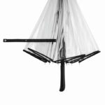Automatyczny parasol VIP Ø103 cm, kolor czarny-transparentny - obrazek 4