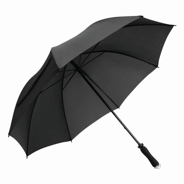 Parasol typu golf MOBILE, kolor czarny