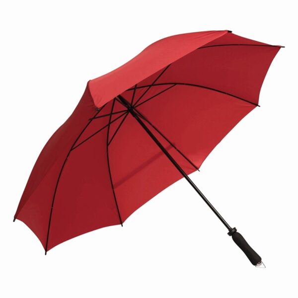 Parasol typu golf MOBILE, kolor czerwony