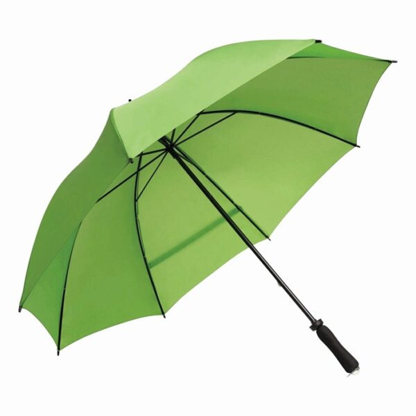 Parasol typu golf MOBILE, kolor jasnozielony